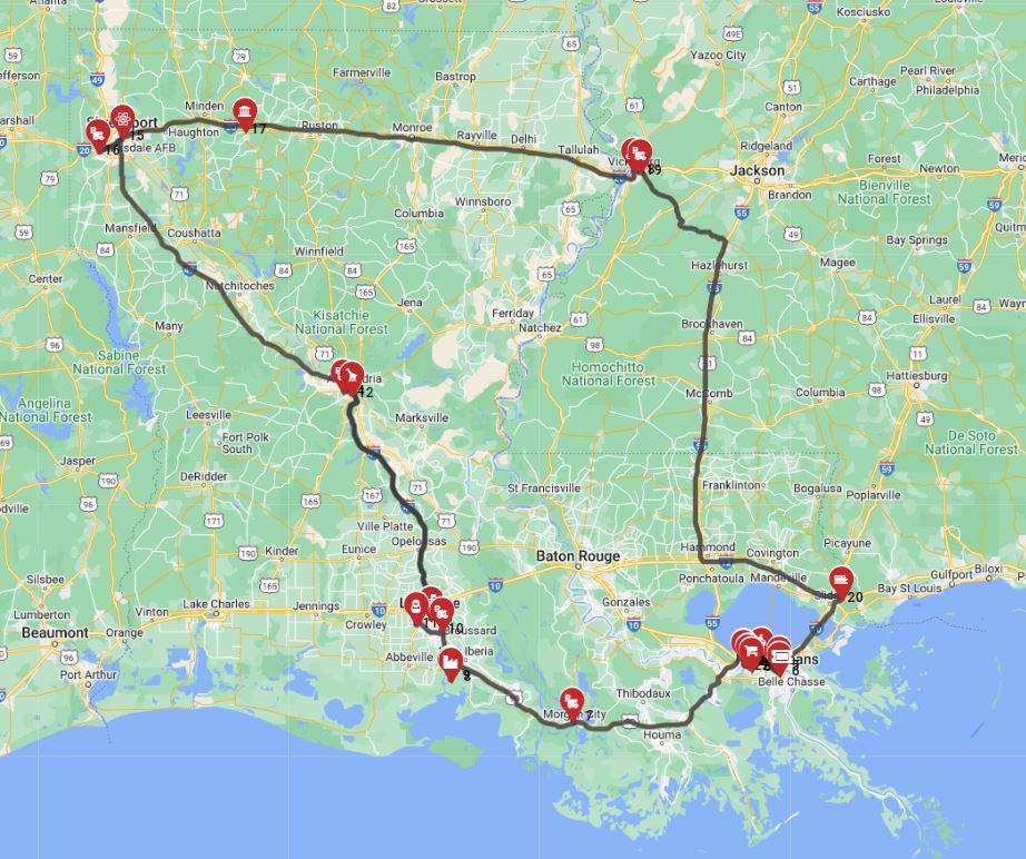 New Orleans roundtrip - A Journey through History and Culture in the Deep South